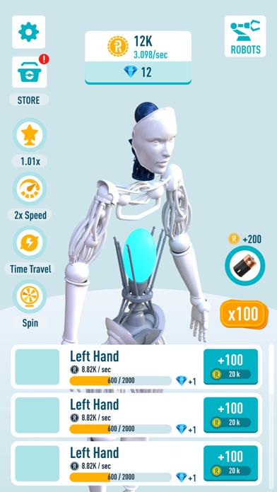 Idle Robots - Robo Clicker screenshot 1