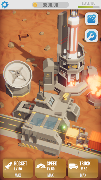 Idle Rocket Launch screenshot 2
