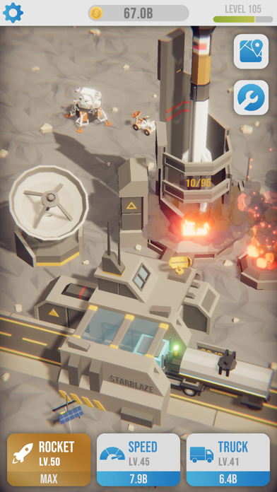 Idle Rocket Launch screenshot 3