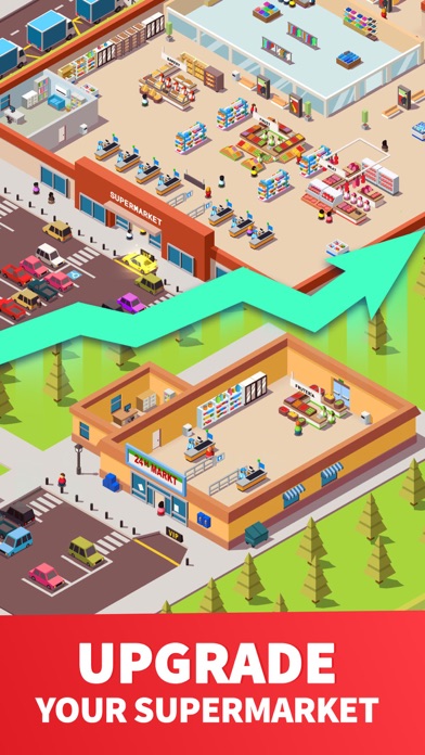 Idle Supermarket Tycoon - Shop screenshot 2