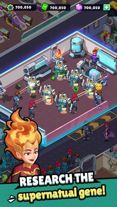 Idle Superpower School screenshot 4