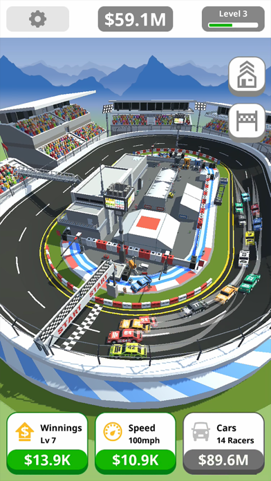 Idle Tap Racing: Tycoon Game screenshot 2