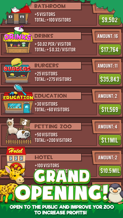 Idle Tap Zoo screenshot 4