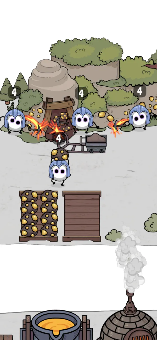 Idle Tribe: Merge Circle Town screenshot 2