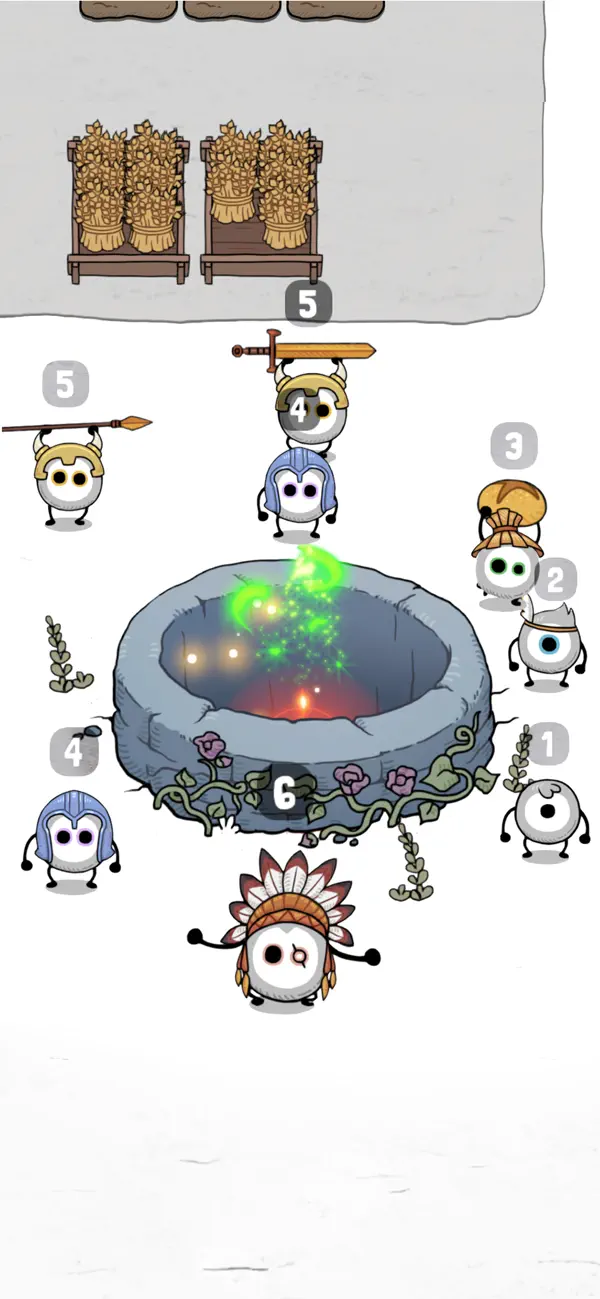 Idle Tribe: Merge Circle Town screenshot 6