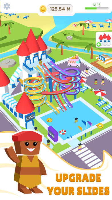 Idle Waterpark 3D Fun Aquapark screenshot 3