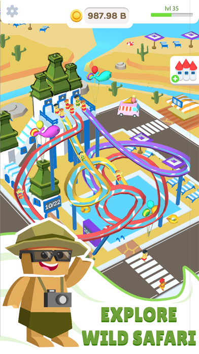 Idle Waterpark 3D Fun Aquapark screenshot 1