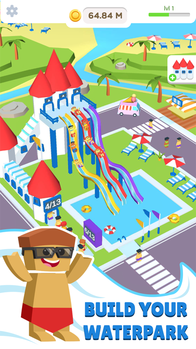 Idle Waterpark 3D Fun Aquapark screenshot 4