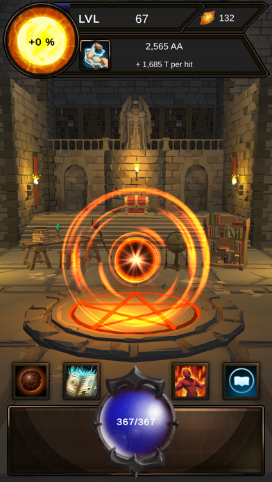 Idle Wizard - A Fair Play Game screenshot 1