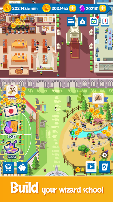 Idle Wizard School - Idle Game screenshot 4