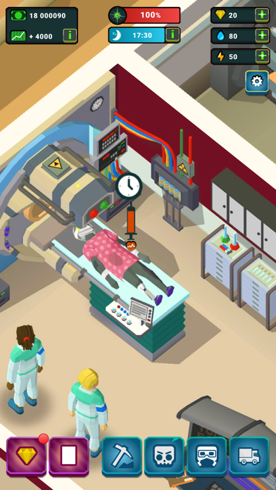 Idle Zombie Hospital Tycoon screenshot 2