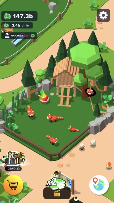 Idle Zoo Tycoon 3D screenshot 4