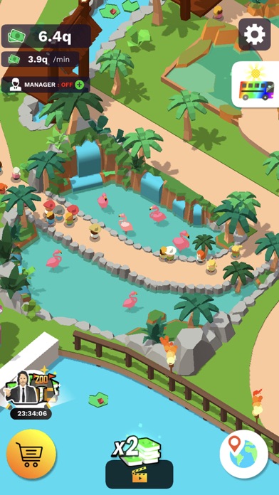 Idle Zoo Tycoon 3D screenshot 3
