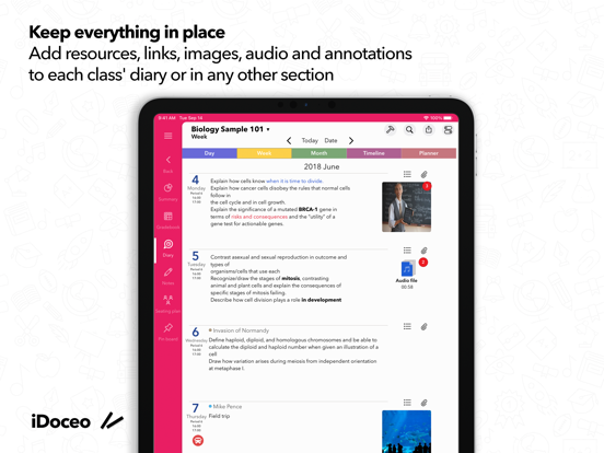 iDoceo - Planner and gradebook screenshot 2