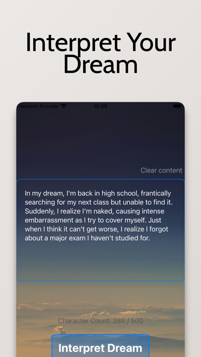 iDream - Interpreter screenshot 4