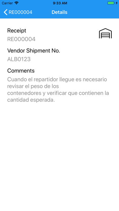 iDynamics Warehouse screenshot 2
