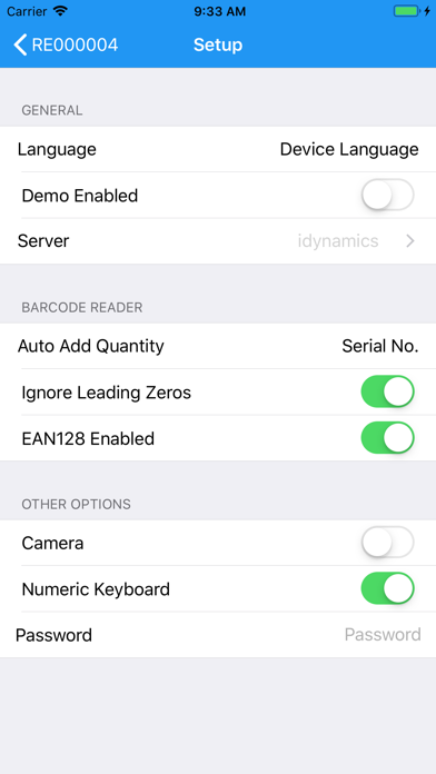 iDynamics Warehouse screenshot 1