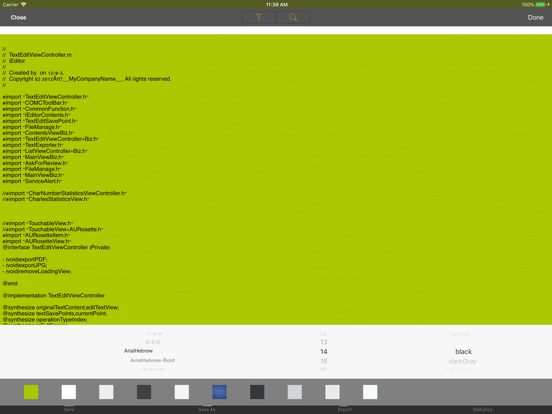 iEditor – Text Code Editor screenshot 3