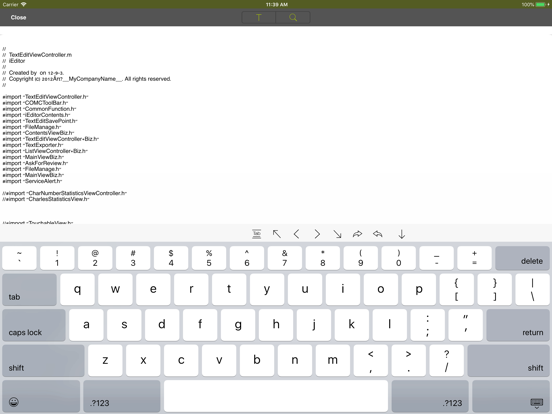 iEditor – Text Code Editor screenshot 4