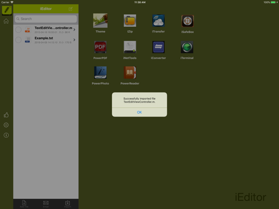 iEditor – Text Code Editor screenshot 8