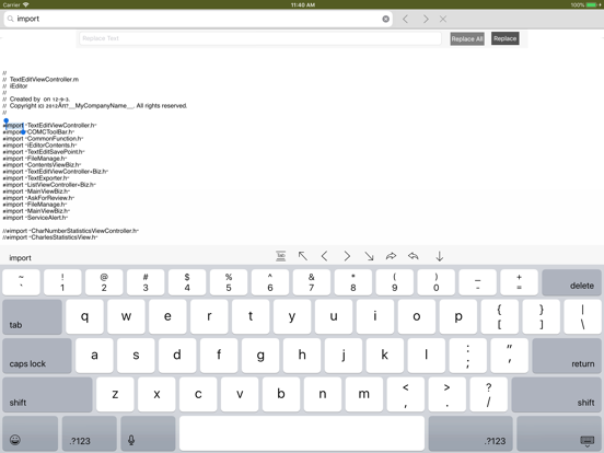 iEditor – Text Code Editor screenshot 2