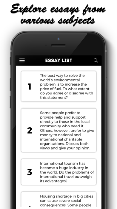 IELTS Essays screenshot 3