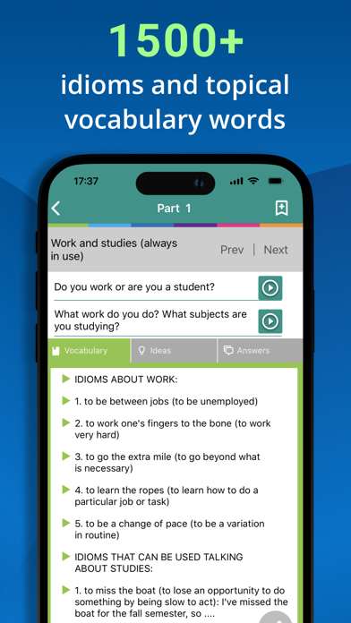 IELTS Speaking Assistant screenshot 2