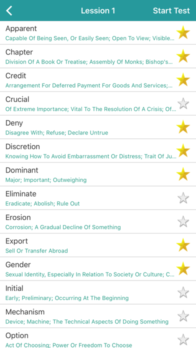 IELTS Vocab Quick Study screenshot 3