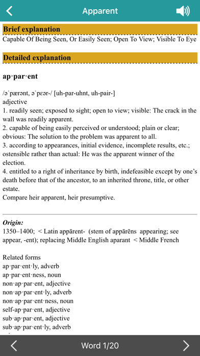 IELTS Vocab Quick Study screenshot 4