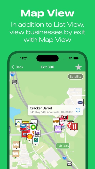 iExit Interstate Exit Guide screenshot 2