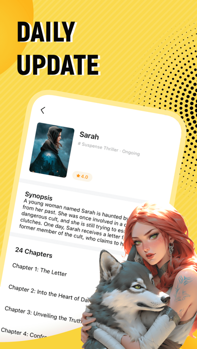 iFics-Fun with Comics, Stories screenshot 3