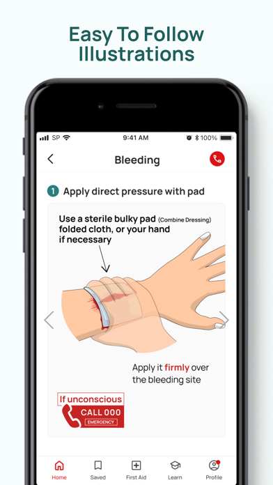 iFirstAid screenshot 2