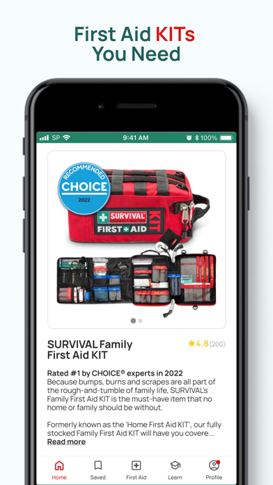 iFirstAid screenshot 1