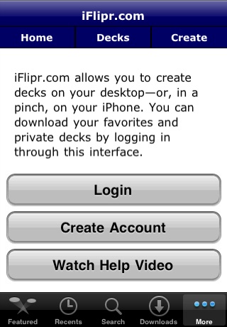 iFlipr Flashcards Lite screenshot 2