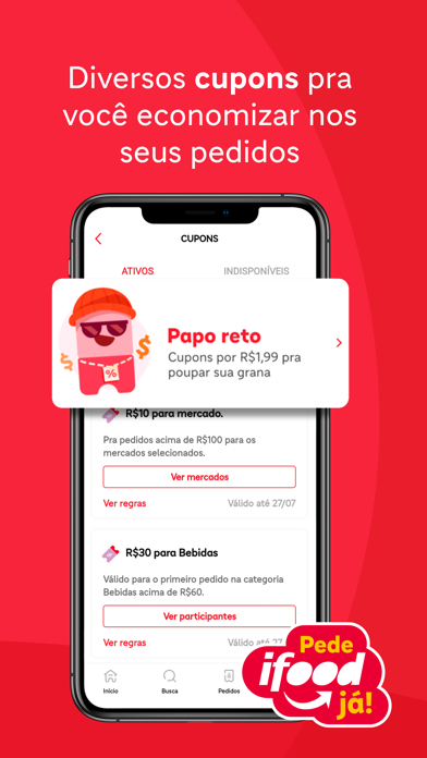 iFood: pedir delivery em casa screenshot 3