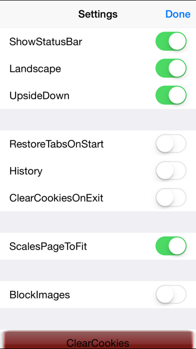 iFox Browser screenshot 1