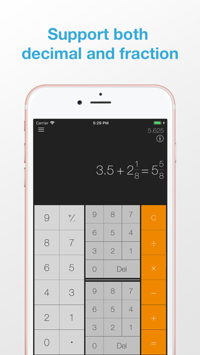 iFraction Calculator screenshot 1