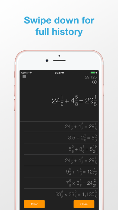 iFraction Calculator screenshot 4
