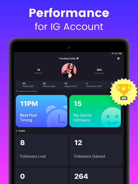 Ig Followers Reports screenshot 3