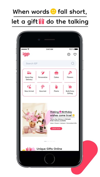 IGP: Gifts, Flowers & Cakes screenshot 8