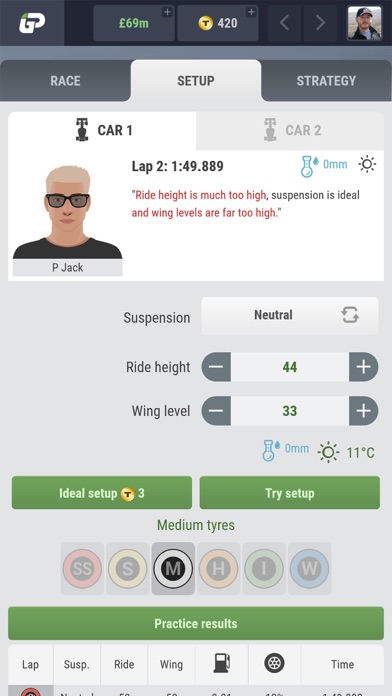 iGP Manager 26 Formula Racing screenshot 1