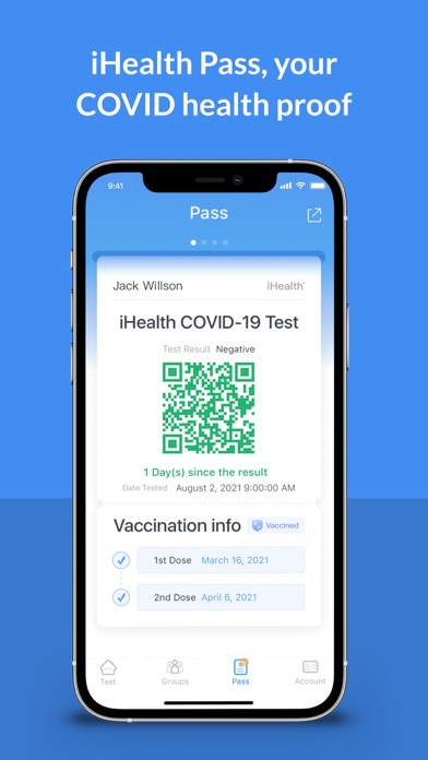 iHealth COVID-19 Test screenshot 2