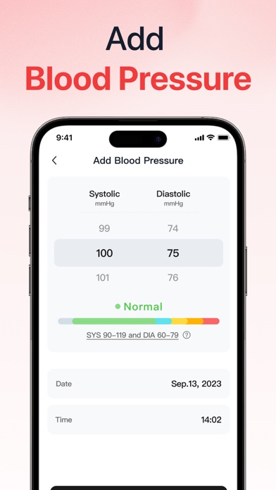 iHeart-Pulse Rate Monitor App. screenshot 2