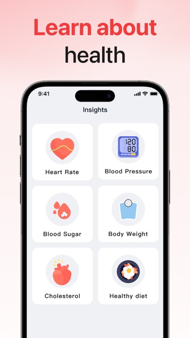 iHeart-Pulse Rate Monitor App. screenshot 1