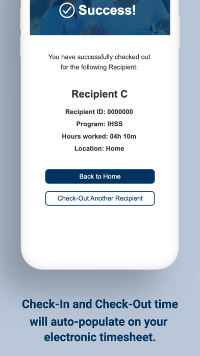 IHSS EVV Mobile App screenshot 2
