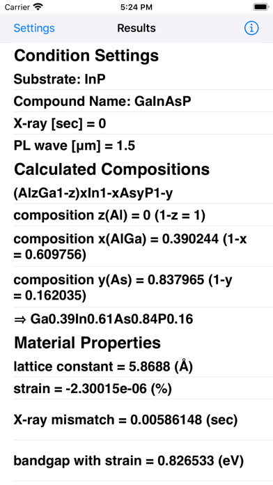 III-V Comp. screenshot 4