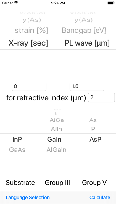 III-V Comp. screenshot 3