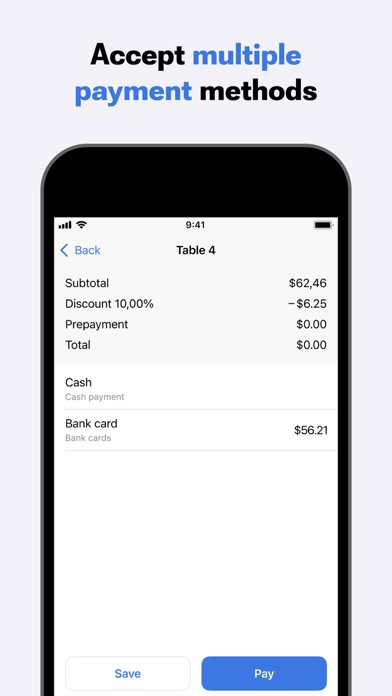 iikoWaiter screenshot 1
