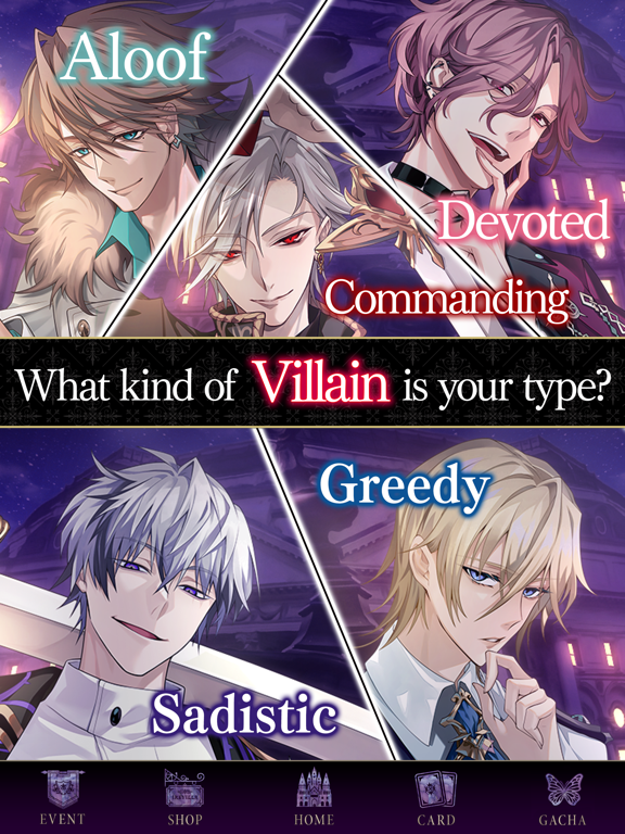Ikemen Villains Otome Game screenshot 8