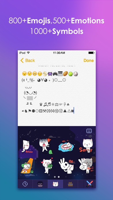 iKeyboard -Cool Keyboard Theme screenshot 2